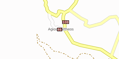 Stadtplan Agios Mattheos