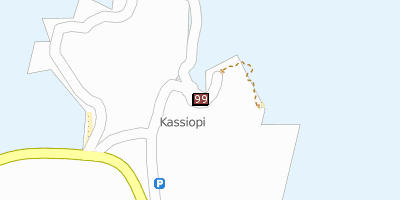 Kassiopi Korfu Stadtplan