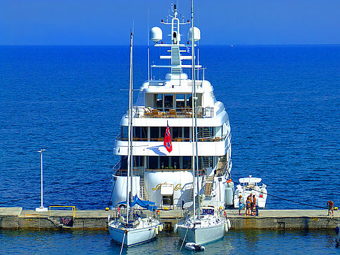 Kerkyra Hafen Foto Reiseführer  